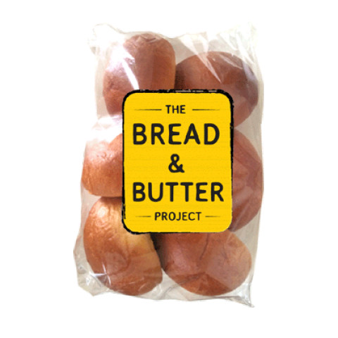 The Bread and Butter Project Brioche Buns (4 buns)