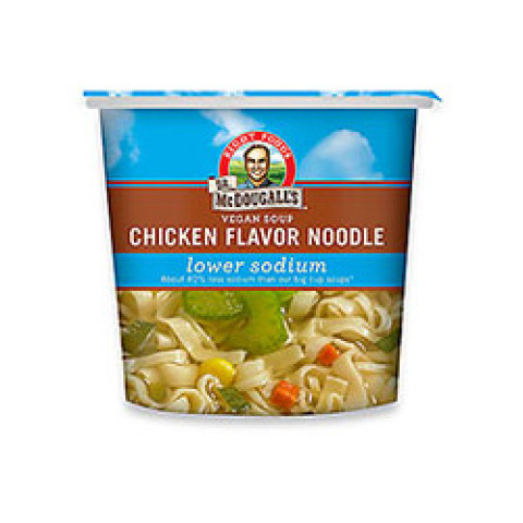 Dr. McDougall’s  Chicken Flavour Instant Noodle Soup Light Sodium