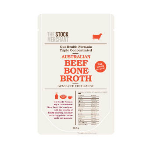 The Stock Merchant Gut Health Beef Bone Broth