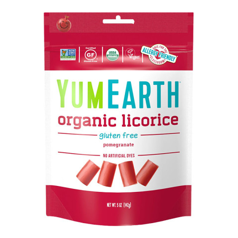 Yum Earth Organic Licorice Pomegranate