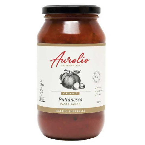 Aurelio Organic Puttanesca Pasta Sauce