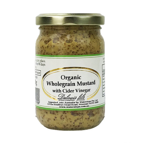 Delouis Organic Wholegrain Mustard