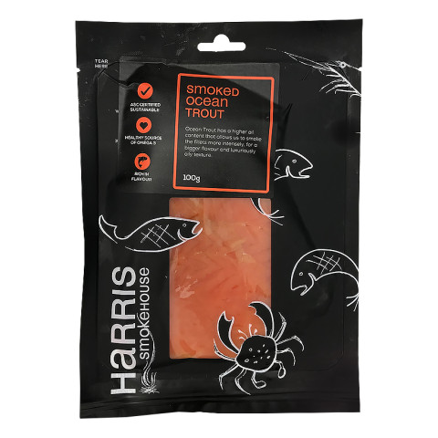 Harris Smokehouse Smoked Ocean Trout - Clearance