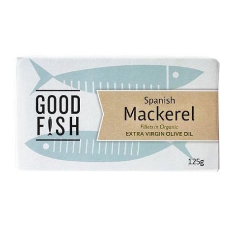 Good Fish Mackerel in Extra Virgin Olive Oil CAN Bulk Buy