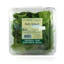 Coolibah English Spinach, Baby Pre-Pack - Short Date - Organic