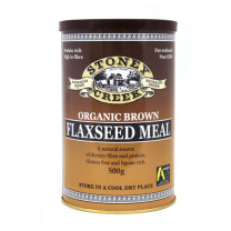 Stoney Creek Organic Flaxseed Meal Brown