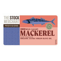 The Stock Merchant Mackerel in Organic Extra Virgin Olive Oil Bulk Buy