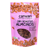 Carwari Organic Almonds Dry Roasted
