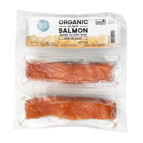 This Fish Organic Atlantic Salmon Fillets - Skin On