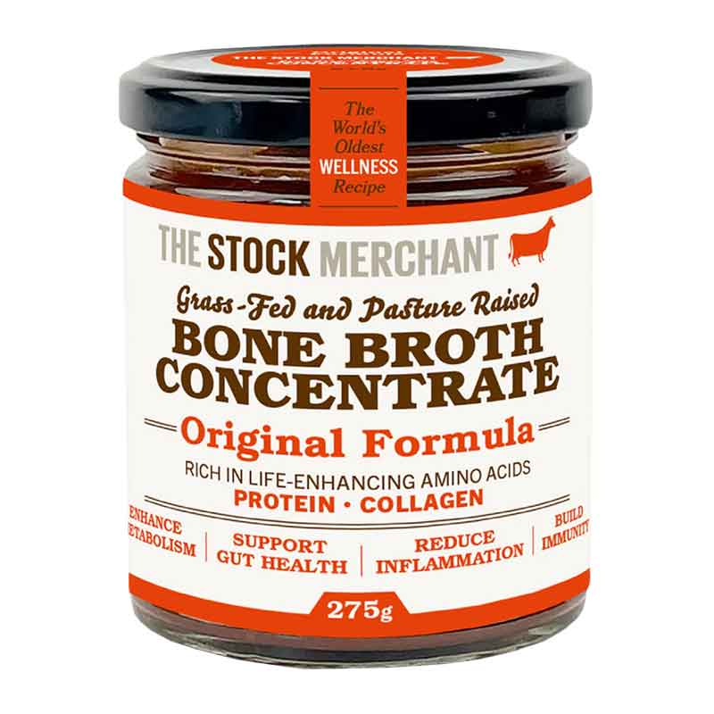 The Stock Merchant Beef Bone Broth Concentrate Ginger and Turmeric