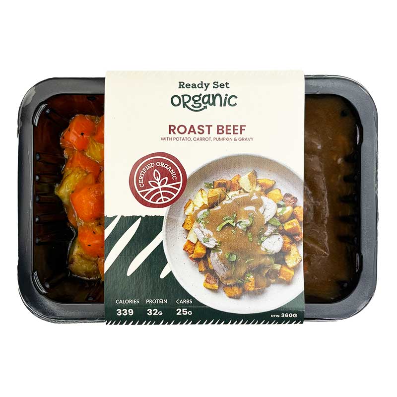 Ready Set Organic Roast Beef and Vegetables