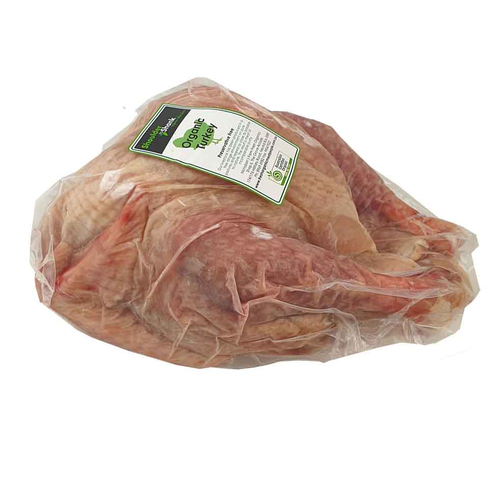 Nicholson's Turkey Whole Medium 4kg - Organic (Frozen)