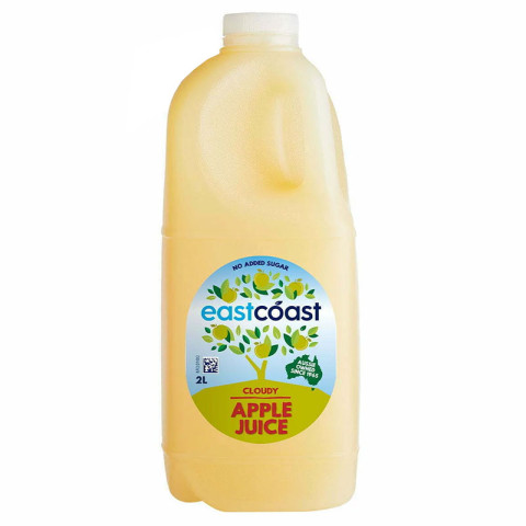 East Coast Beverages Cloudy Apple Juice 100%