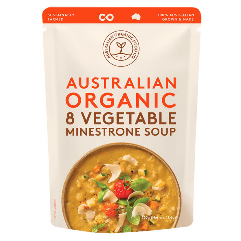 Australian Organic Food Co 8 Vegetable Minestrone Soup