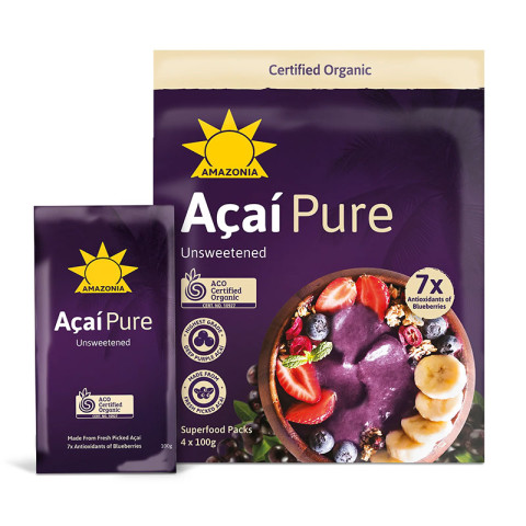 Amazonia Acai Pure Unsweetened Organic