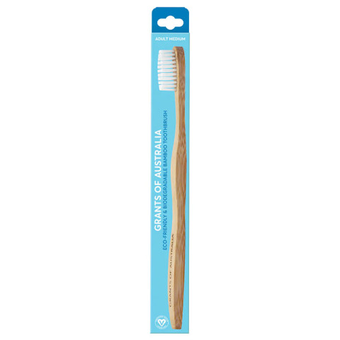 Grants Adult Bamboo Toothbrush Medium