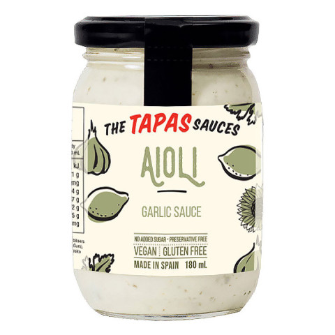 The Tapas Sauces Aioli - Garlic Sauce Vegan