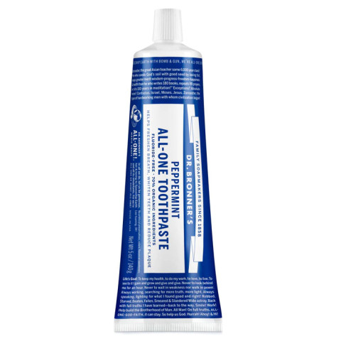 Dr Bronner's All-One Toothpaste Peppermint