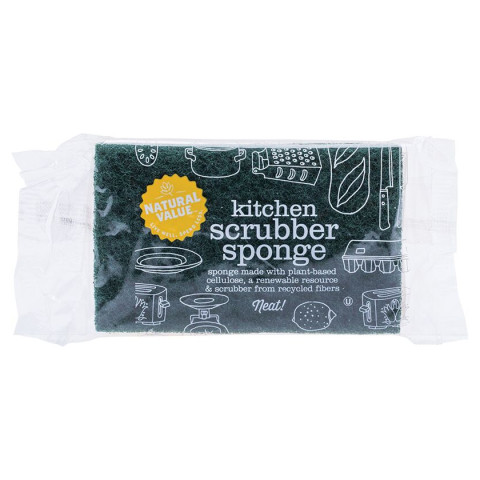 Natural Value All-Purpose Kitchen Scrubber Sponge