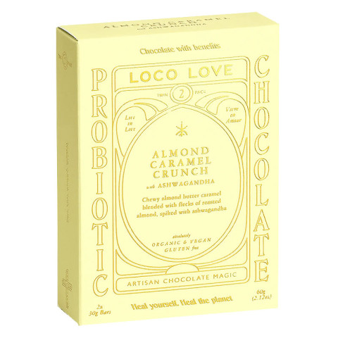 Loco Love Almond Caramel Crunch Chocolate