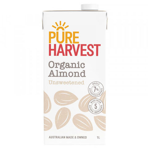 Pure Harvest Almond Milk - Unsweetened