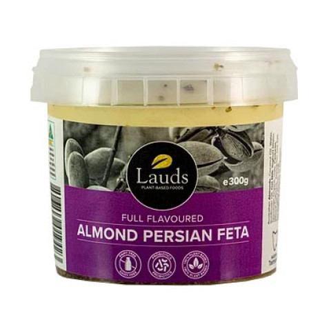 Lauds Plant Based Foods Almond Persian Feta