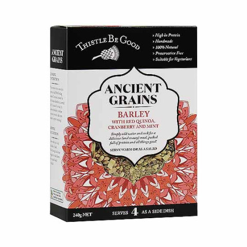 Thistle Be Good Ancient Grains - Barley with Red Quinoa, Cranberry and Mint