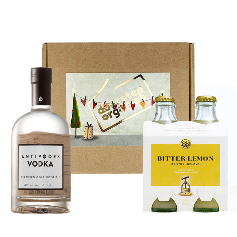 Christmas Hamper Antipodes Vodka and Strange Love Mixer