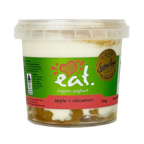 Eat Organic Apple Cinnamon Yoghurt