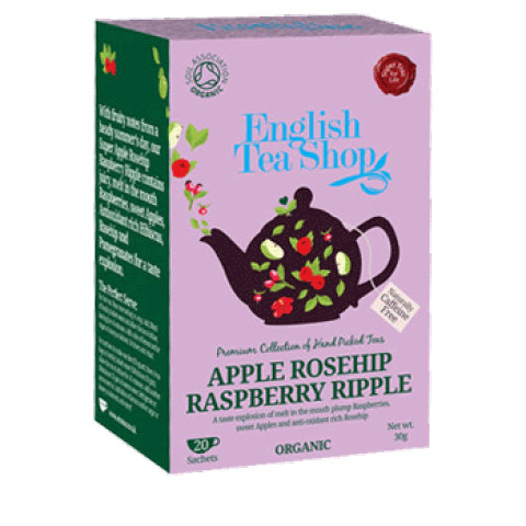 English Tea Shop Apple Rosehip Raspberry Ripple