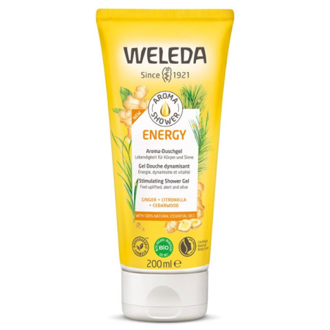 Weleda Aroma Shower Gel ‘Energy’ Ginger, Citronella and Cedarwood