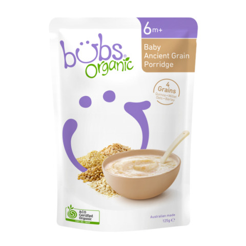 Organic Bubs Baby Ancient Grain Porridge - Clearance