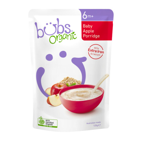 Organic Bubs Baby Apple Porridg