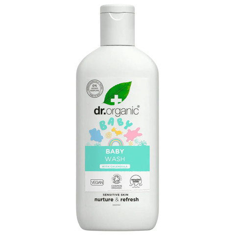 Dr Organic Baby Wash with Calendula Unfragranced