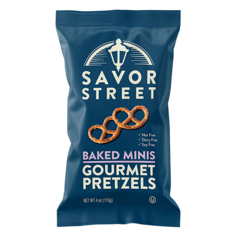 Savor Street Baked Minis Gourmet Pretzels - Clearance