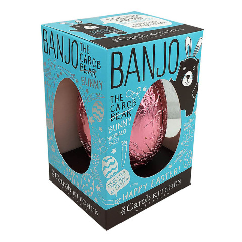 The Carob Kitchen Banjo Carob Easter Egg