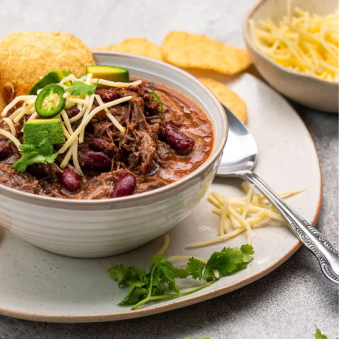 Food St Bec's Pulled Beef Chilli