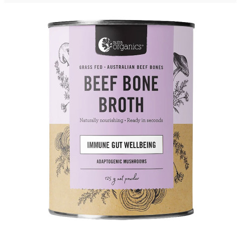 Nutra Organics Beef Bone Broth Adaptogenic Mushrooms
