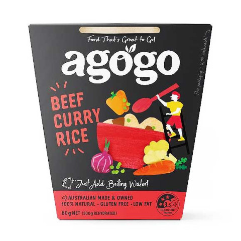 Agogo Beef Curry and Rice