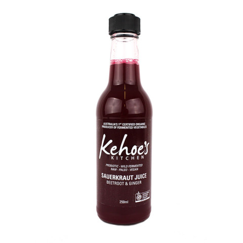 Kehoe’s Kitchen Beetroot and Ginger Sauerkraut Juice