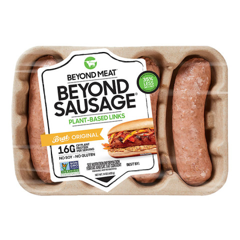 Beyond Meat Bratwurst Sausages Vegan