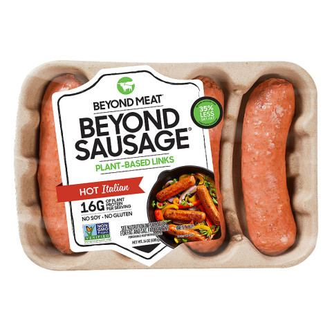 Beyond Meat Beyond Sausages Hot Italian
