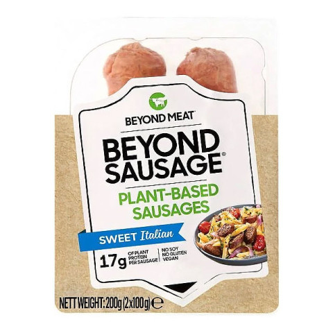 Beyond Meat Sausages Sweet Italian Vegan