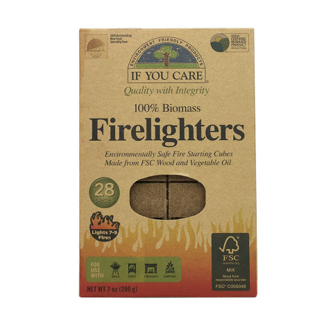 If You Care Biomass Firelighters