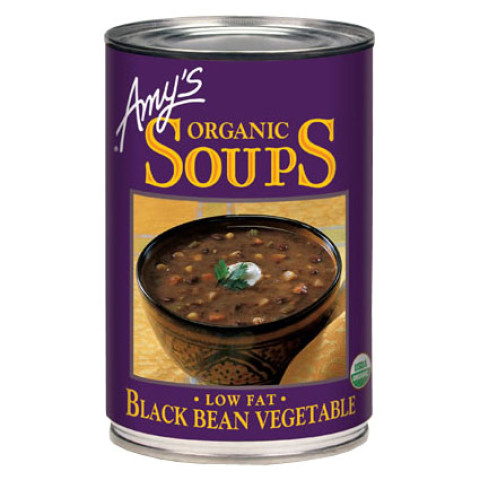 Amy’s Kitchen Black Bean and Vegetable Soup