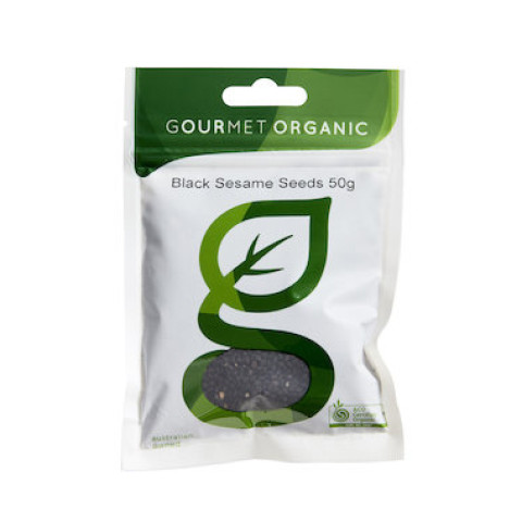 Gourmet Organic Herbs Black Sesame Seeds