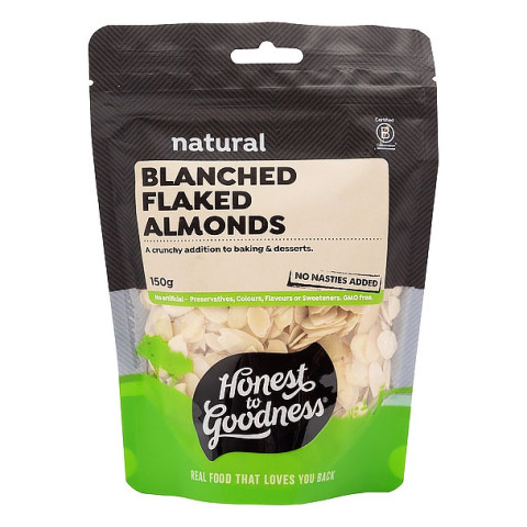 Honest To Goodness Blanched Flaked Almonds