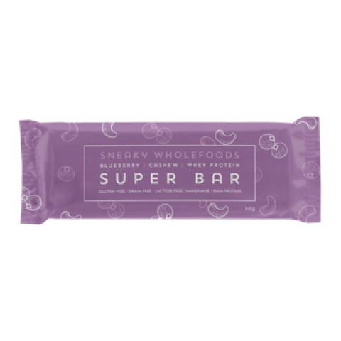 Sneaky Wholefoods Blueberry Cashew Protein Super Bar