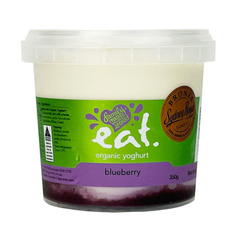 Eat Organic Blueberry Yoghurt