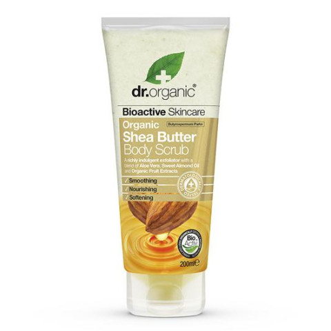 Dr Organic Body Scrub Shea Butter